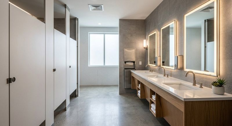 Industrial Bathroom Renovation in Longmont, CO