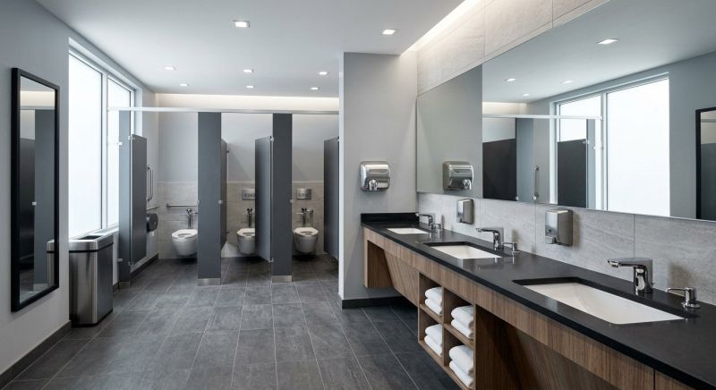 Industrial Bathroom Renovation in Denver County, CO